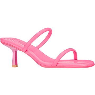 ILLUDE Women's Vegan Mules: Chic Square Toe Sandals for Effortless Style