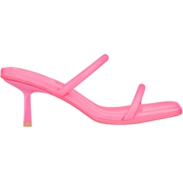 Vegan Square Toe Sandals Women Comfortable Low Heel Mules