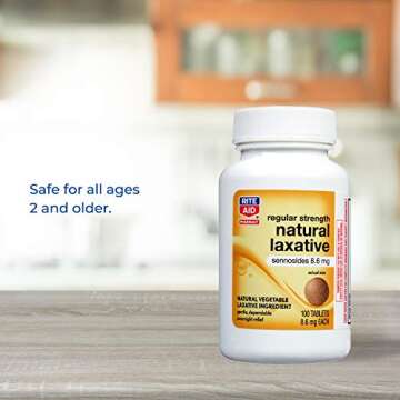 Rite Aid Senna-Lax – Natural Laxative Relief Tablets