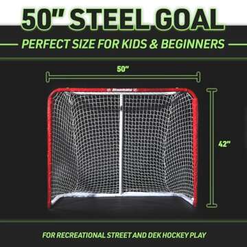 Franklin Sports Youth Street Hockey Goal for Kids