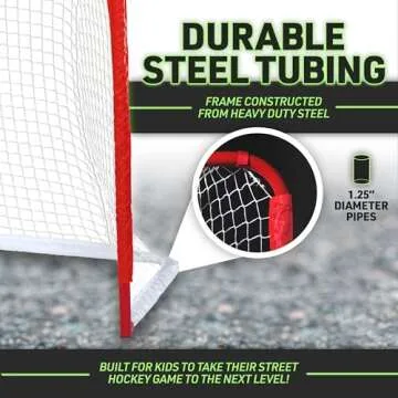 Franklin Sports Youth Street Hockey Goal for Kids