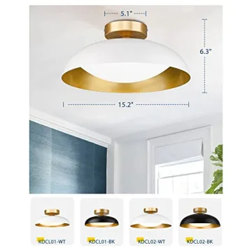 Kudos Flush Mount Light Fixture for Elegant Spaces