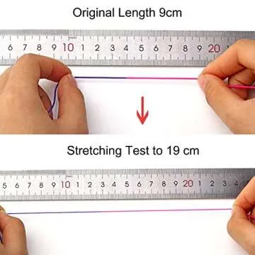 Vibrant 1mm Stretchy Bracelet String for Jewelry Making