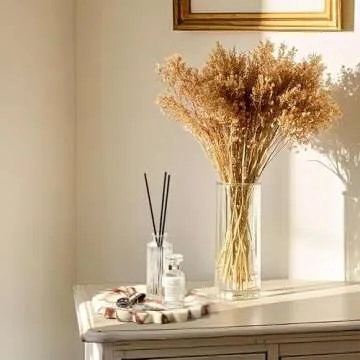 N NANSHOP Natural Marble Tray with Scalloped Edge,Deluxe Handmade Decorative Storage Tray for Counter, Kitchen, Vanity, Bathroom, Dressing Table,Bedside Table, Home Decor - Red (NS032)