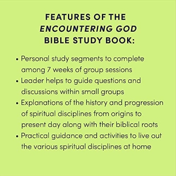 Encountering God Bible Study Book to Cultivate Faith