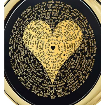 NanoStyle I Love You Necklace - 120 Languages Inscribed