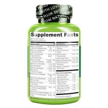 NATURELO Multivitamin for Women 50+ - Iron Free