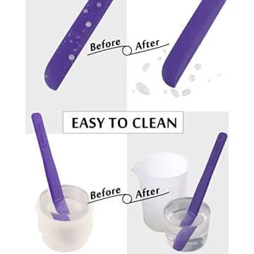 Epoxy Resin Supplies Tools Sticks, Stir Sticks Kit for Epoxy,4 Pack Blade-Shaped Mix Scrape Stir Rods for Epoxy Resin