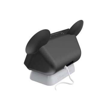 Made for Amazon, Disney Mickey Mouse Steamboat Willie-inspired stand for Amazon Echo Show 5 (1st and 2nd Gen)