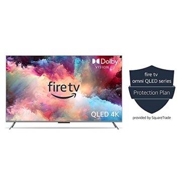 Amazon Fire TV 65" Omni QLED 4K UHD Smart TV + Protection Plan