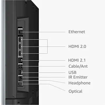 Amazon Fire TV 65" Omni QLED 4K UHD Smart TV + Protection Plan