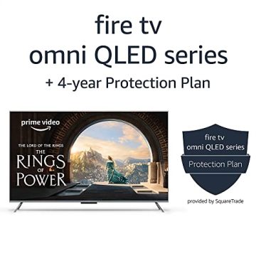 Amazon Fire TV 65" Omni QLED 4K UHD Smart TV + Protection Plan