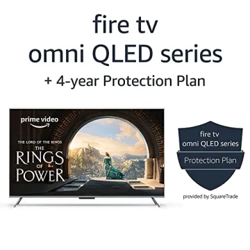 Amazon Fire TV 65" Omni QLED 4K UHD Smart TV + Protection Plan