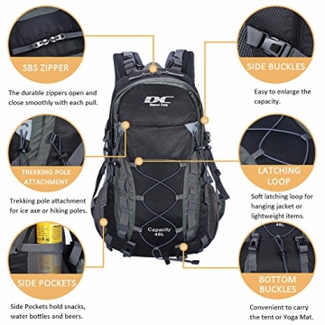 Diamond Candy Waterproof Hiking Backpack for All Adventures
