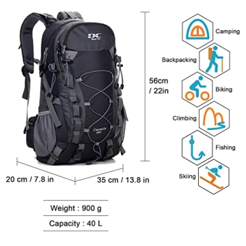 Diamond Candy Waterproof Hiking Backpack for All Adventures