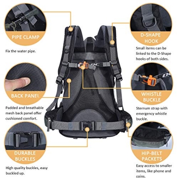 Diamond Candy Waterproof Hiking Backpack for All Adventures