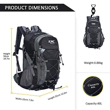 Diamond Candy Waterproof Hiking Backpack for All Adventures