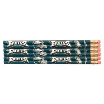 Wincraft NFL Philadelphia Eagles Pencils 6 Pack for Fans