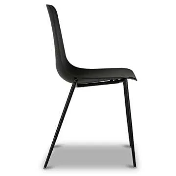 Stylish POLY & BARK Isla Chairs Set of 4 for Modern Dining