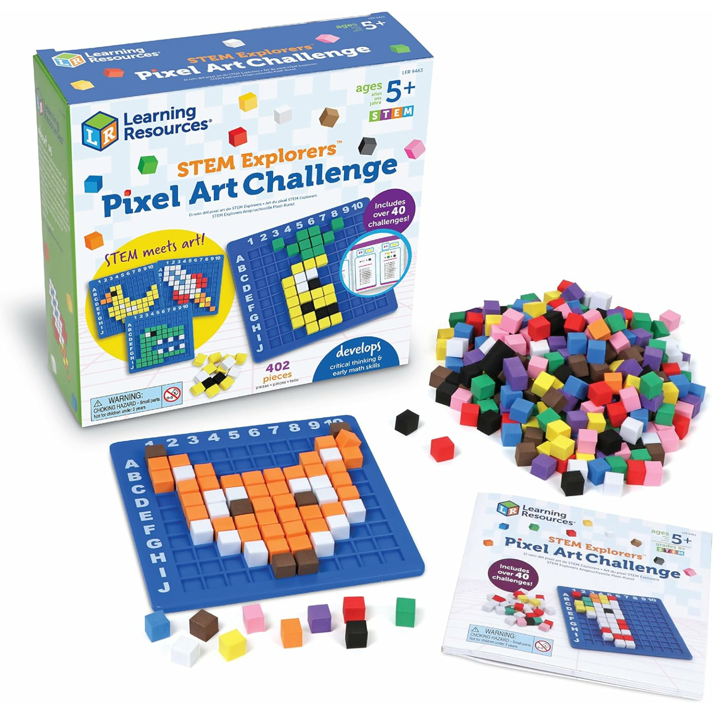 STEM Explorers Pixel Art Kit for Creative Kids