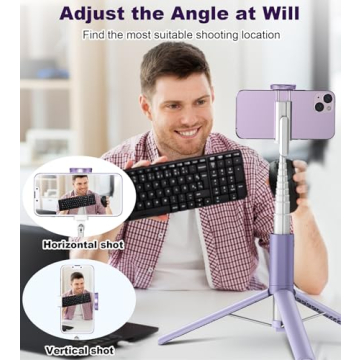 TONEOF 60 Inch Travel Tripod with Wireless Remote