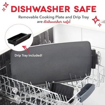 DASH Deluxe Electric Griddle - Nonstick & Easy Clean