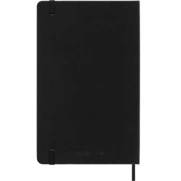 Moleskine Classic Notebook Large Ruled Black Hard Cover