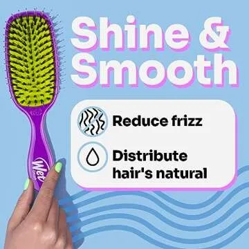 Wet Brush Shine Enhancer - Ultimate Hair Care Tool