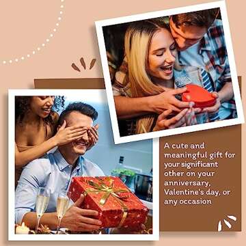 STOFINITY 52 Couples Games Date Night Gifts - Fun Date Ideas Married Couple Gifts for Him Her, Anniversary Wedding Gifts for Couples 2025, Date Night Games Activities, Boyfriend Valentines Day Gifts