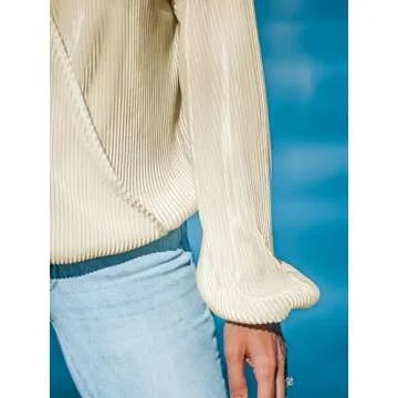 CUPSHE Elegant Long Sleeve Blouse for Every Occasion