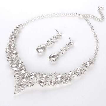 Molie Bridal Crystal Jewelry Set for Weddings and Gifts