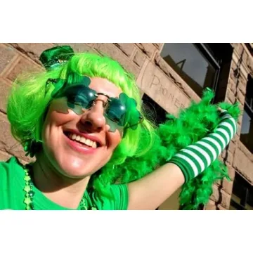 Chic St. Patrick's Day Green Sunglasses for Festive Fun