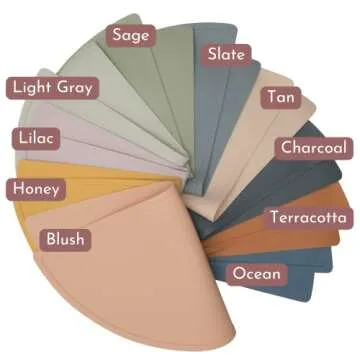 Should We Go? - Waterproof Silicone Pet Food Mat - Non-Slip, Spill-Proof Feeding Mats for Floors, Raised Edge Design, Easy-to-Clean, Durable Flexible Rubber Mat for Dog & Cat Bowls, Medium-Charcoal