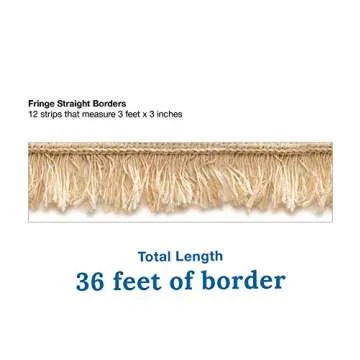 Boho Fringe Bulletin Board Borders for Classroom Decor