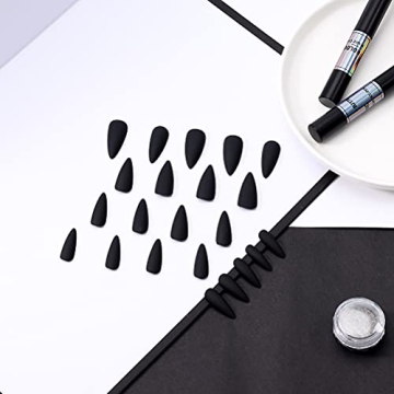 Morily Matte Press-on Nails 24pcs Elegant Design