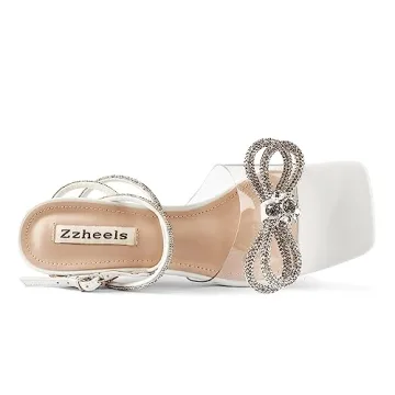 Stylish Zzheels Clear Heels for Women - Comfort & Elegance