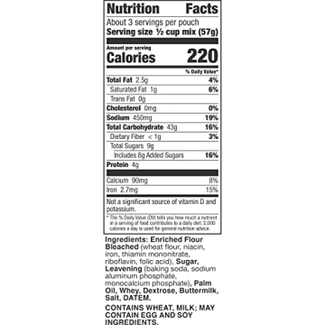 Betty Crocker Buttermilk Pancake & Waffle Mix 9-Pack