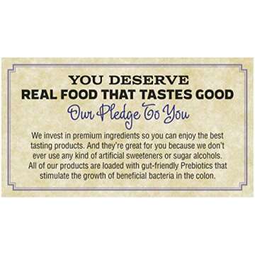 Diabetic Kitchen Cinnamon Pecan Granola Cereal - Low Carb Snacks w/Prebiotics & No Added Sugar - No Erythritol, 3 Net Carbs & Gluten-Free