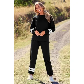 PRETTYGARDEN Women's Stylish Two-Piece Pajama Set