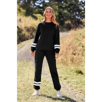 PRETTYGARDEN Women's Stylish Two-Piece Pajama Set