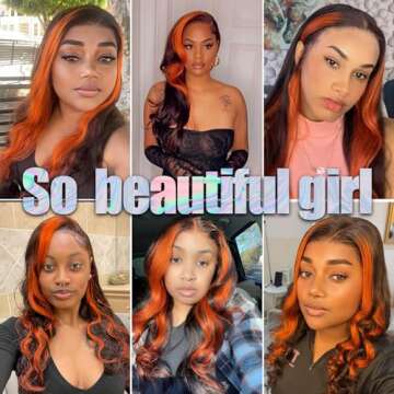 Ginger 13x6 Lace Front Wig Human Hair 200% Density