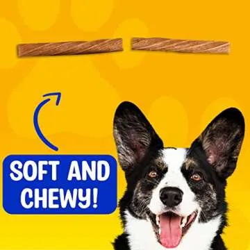 Paw & Pantry 5" Soft & Chewy USA-Chicken Twists - Pack of 50 Rawhide Free Chicken Dog Treats - Grain-Free & Highly Digestible Chewy Sticks for Dogs - Low Fat Dog Treats for Pups