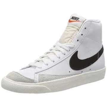 Nike Men's Basketball Shoes, White White Black 000, 12 Women/10.5 Men