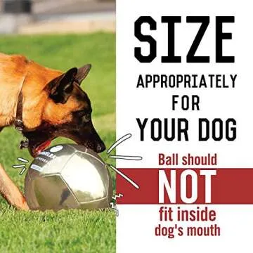 MAWELRATE Durable Tetherball for Small and Big Dogs - Perfect Heavy Duty Outdoor Dog Toy - New and Tougher Exterior - Tougher Ball and Rope Set for Hours of Fun - Interactive Dog Rope Ball