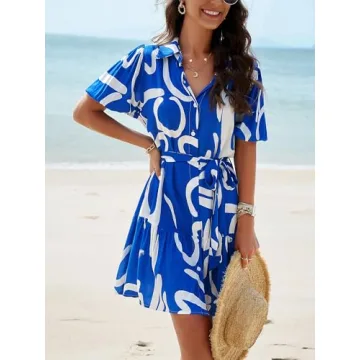 Shop Women's Button Down Sundress for Casual Spring Style