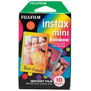 Fujifilm Instax Mini Rainbow Film 3 Value Set for Instant Fun