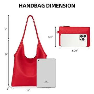 Montana West Hobo Bags for Women Designer Top Handle Purses Soft Ladies PU Leather Shoulder Handbag Set MWC2-111BDY