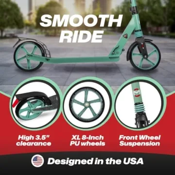 Maraton Kick Scooter for Teens | Adjustable & Durable Ride