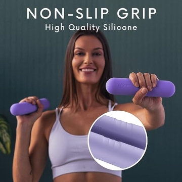 Stylish Polyfit Dumbbell Weight Bars for Women - 3.3 LB