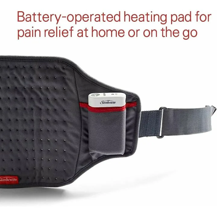 Rechargeable Sunbeam Heating Pad for Pain Relief